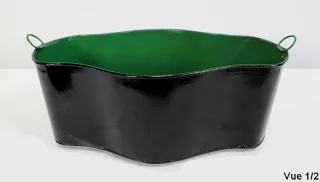 Jardinière de table en Bois noirci, époque Napoléon III - XIXe