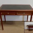 Bureau en Acajou, style Louis XVI -  XXe