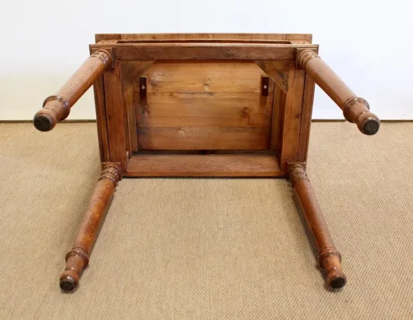 Rare petit Bureau d’enfant à gradin en Chêne massif – Fin XIXe