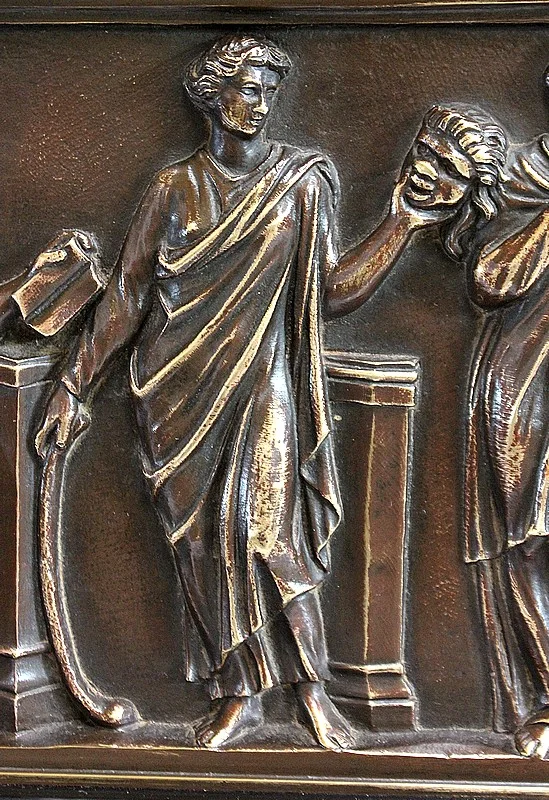 Pendule de Propriété à l'Antique - Fin XIXe