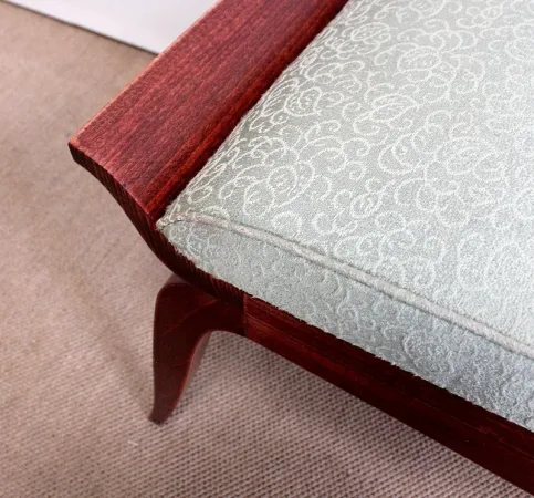 Ensemble 3 pièces, Paire de Fauteuils Bridge et Tabouret, Art Déco - 1940