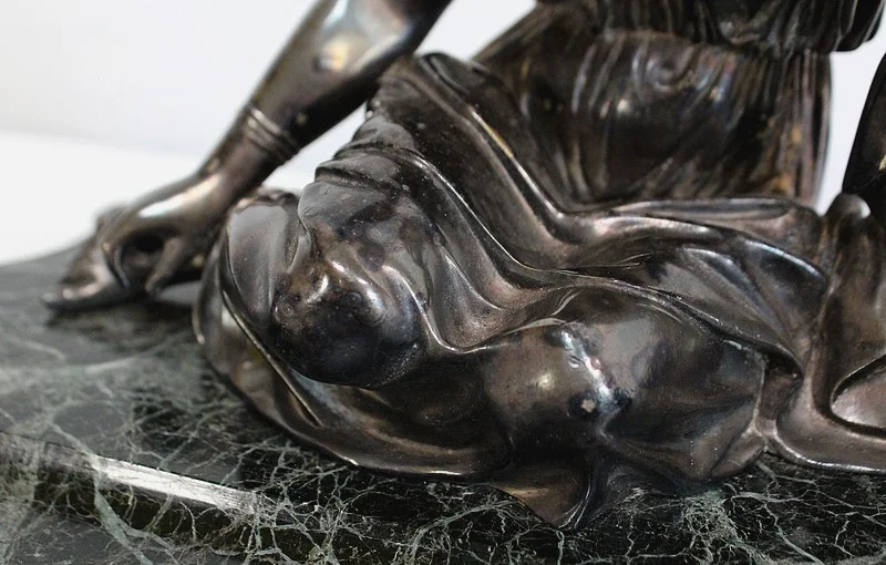 BRONZE INKSTAND