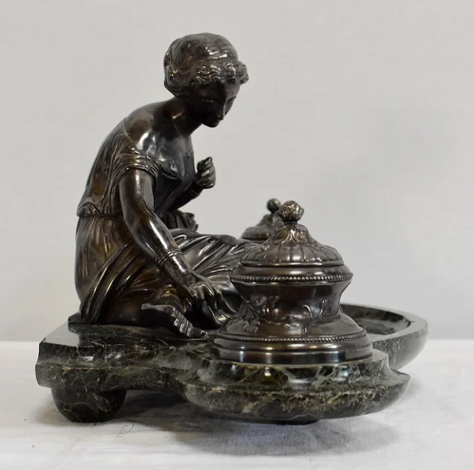 BRONZE TINTENSTAND