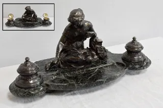 BRONZE TINTENSTAND