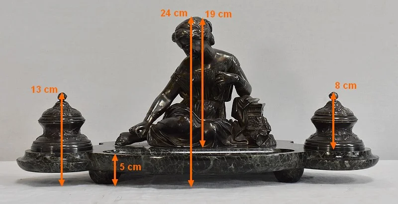 BRONZE TINTENSTAND