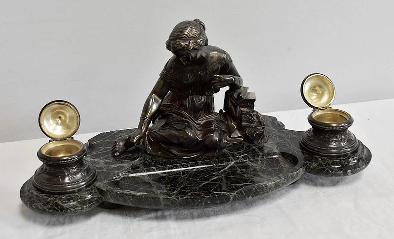 BRONZE TINTENSTAND