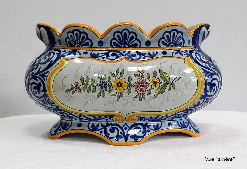 QUIMPER FAIENCE JARDINIERE