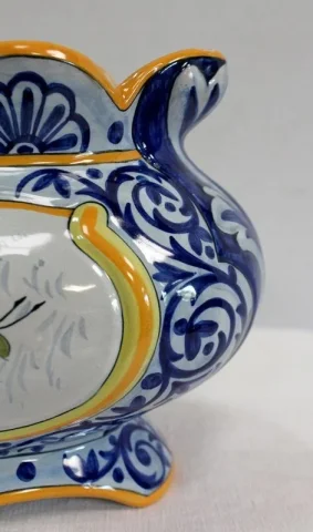 Jardinière en Faïence à décor - Début XXe