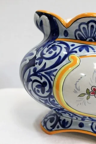 Jardinière en Faïence à décor - Début XXe