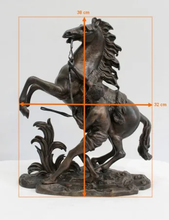 BRONZE HORSE after G. COUSTOU