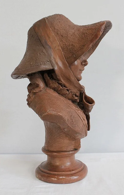BUSTO DI TERRACOTTA FIRMATO A. BLANC
