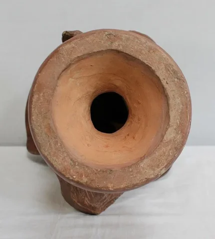 Important Buste de Femme en Terre Cuite, signé A. Blanc – Époque 1900