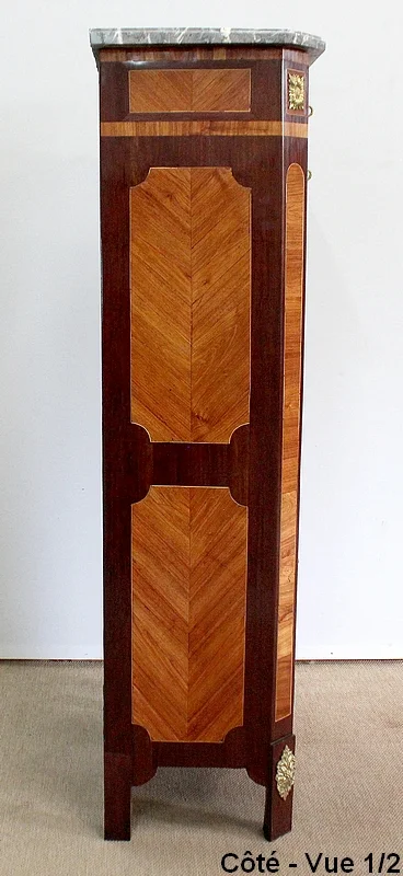 Petit Secrétaire en Bois précieux, époque Louis XVI – XVIIIe