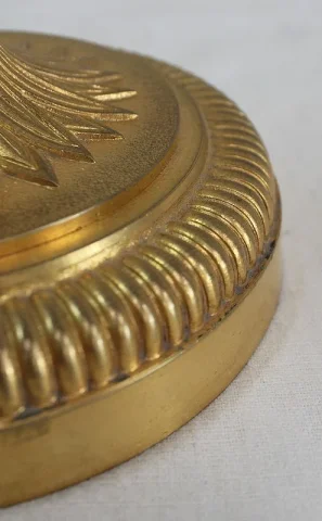 Paire de Flambeaux en Bronze Doré, style Louis XVI – Début XXe