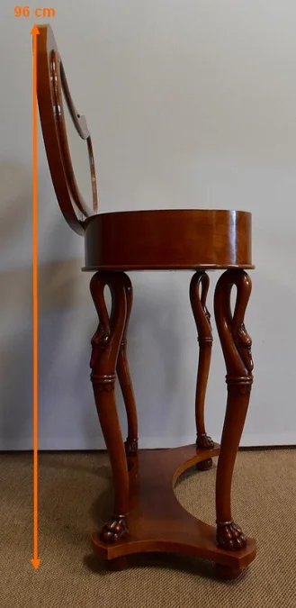 NIERVORMIGE KLEDINGTAFEL met BIJPASSENDE STOEL