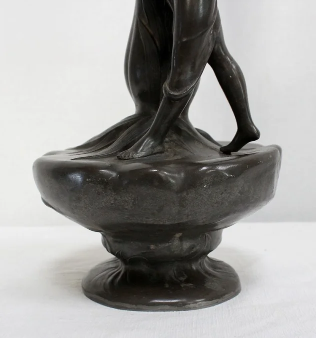 JUGENDSTIL-PERIODE VASE SIGNIERT P. JEAN