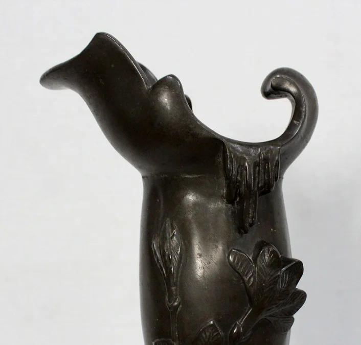 JUGENDSTIL-PERIODE VASE SIGNIERT P. JEAN
