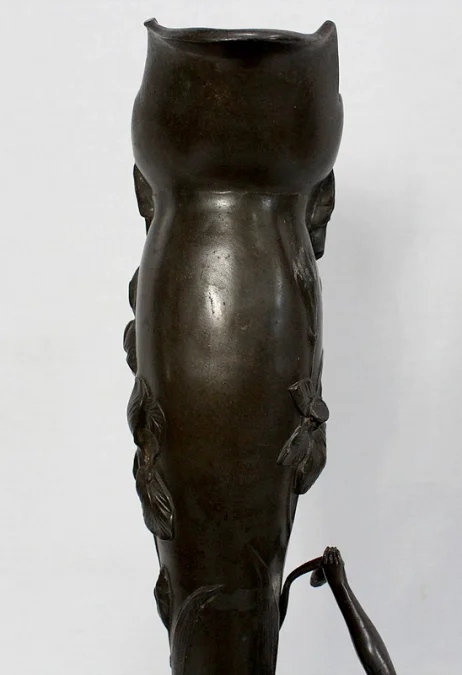 JUGENDSTIL-PERIODE VASE SIGNIERT P. JEAN