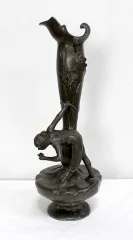 ВАЗА ART NOUVEAU PERIOD ПОДПИСАНО П. ЖАНОМ