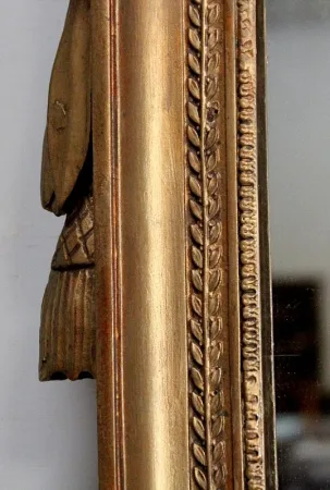 Miroir en Bois Doré, style Louis XVI – Début XIXe