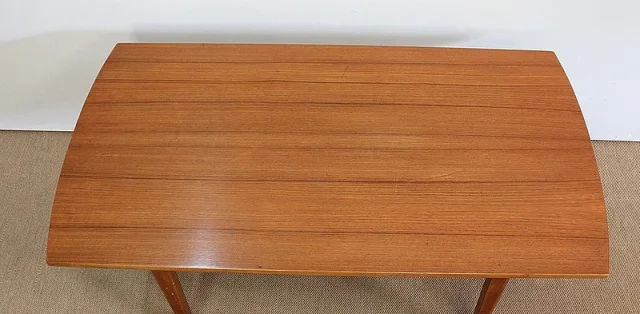 Table à système scandinave en Teck, modèle « Sesam » de Tingströms, par F. Ohlsson - 1960