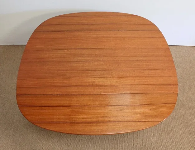 Table à système scandinave en Teck, modèle « Sesam » de Tingströms, par F. Ohlsson - 1960