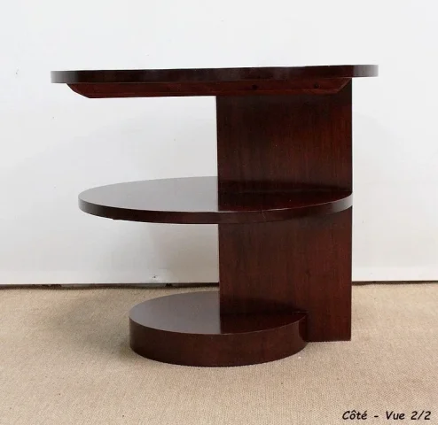 Table Basse en Acajou massif, époque Art Déco - 1930