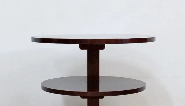 Table Basse en Acajou massif, époque Art Déco - 1930