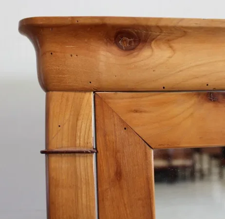 Psyché de Commode en Merisier Massif, époque Restauration – 1ère moitié du XIXe
