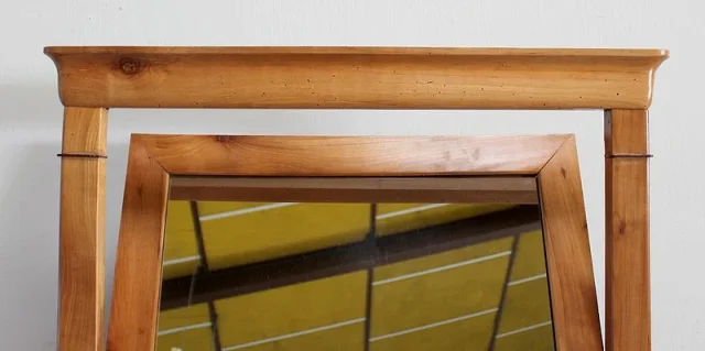 Psyché de Commode en Merisier Massif, époque Restauration – 1ère moitié du XIXe