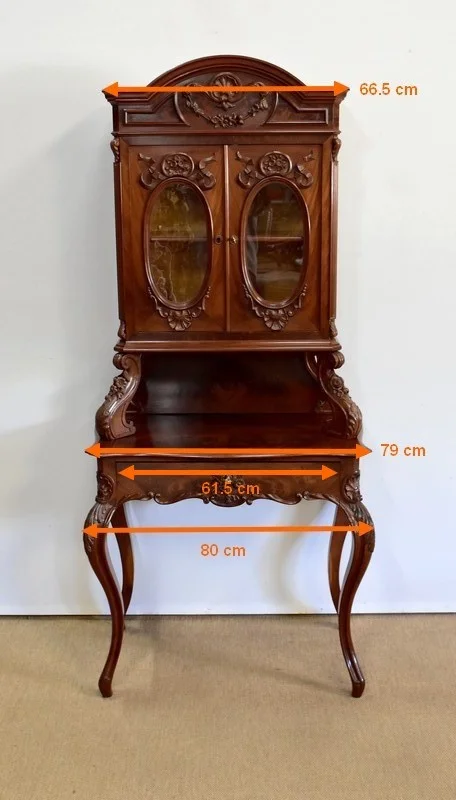 NAPOLEON III PERIOD BUREAU BÜCHERREGAL