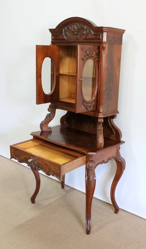 NAPOLEON III PERIOD BUREAU BÜCHERREGAL