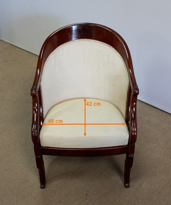 PAAR FRANZÖSISCHE RESTAURATION PERIOD SESSEL