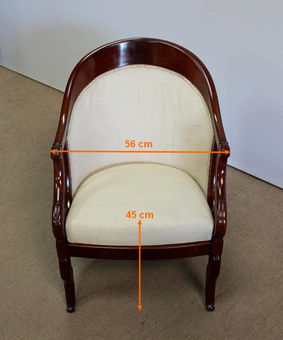 PAAR FRANZÖSISCHE RESTAURATION PERIOD SESSEL