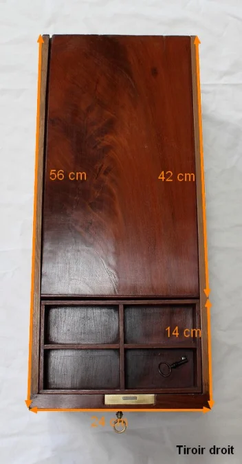 FRANZÖSISCHE RESTAURATION PERIOD FLAT TOP DESK