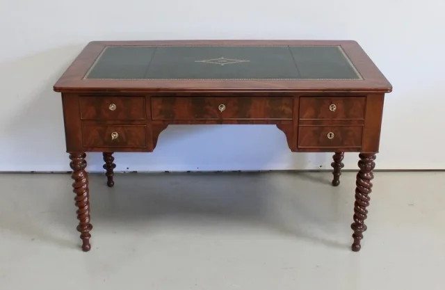 FRANSE RESTAURATIEPERIODE FLAT TOP BUREAU