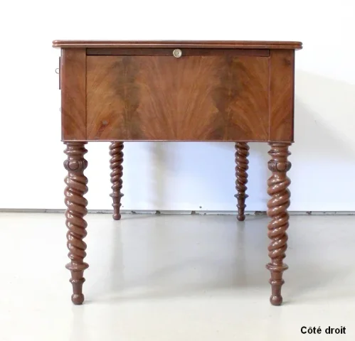 FRANSE RESTAURATIEPERIODE FLAT TOP BUREAU