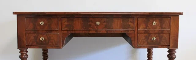 FRANSE RESTAURATIEPERIODE FLAT TOP BUREAU