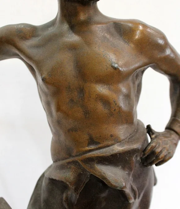 BRONZESTATUETTE von Victor ROUSSEAU