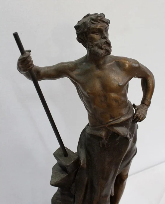 BRONZESTATUETTE von Victor ROUSSEAU