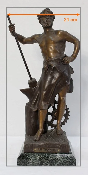 BRONZESTATUETTE von Victor ROUSSEAU