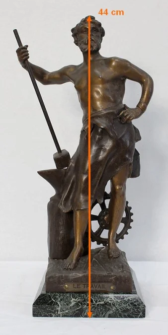 BRONZESTATUETTE von Victor ROUSSEAU