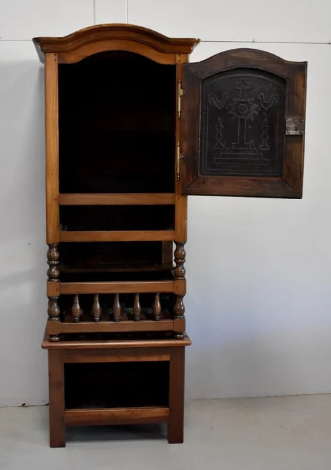 Garde-Manger Égouttoir en Châtaigner Massif – 1ère partie XIXe