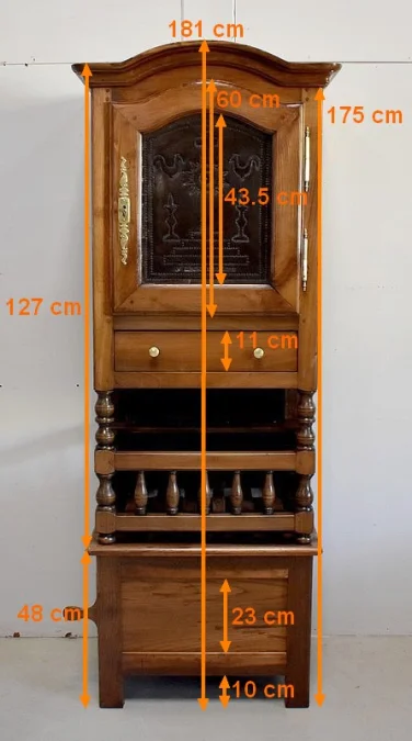 Garde-Manger Égouttoir en Châtaigner Massif – 1ère partie XIXe
