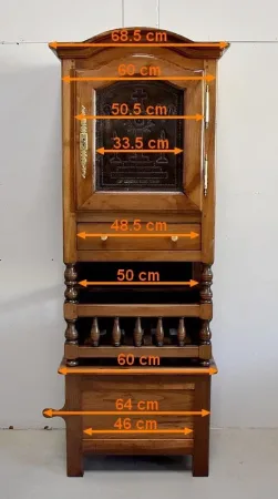 Garde-Manger Égouttoir en Châtaigner Massif – 1ère partie XIXe