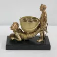 VERGOLDETE BRONZE GRUPPE