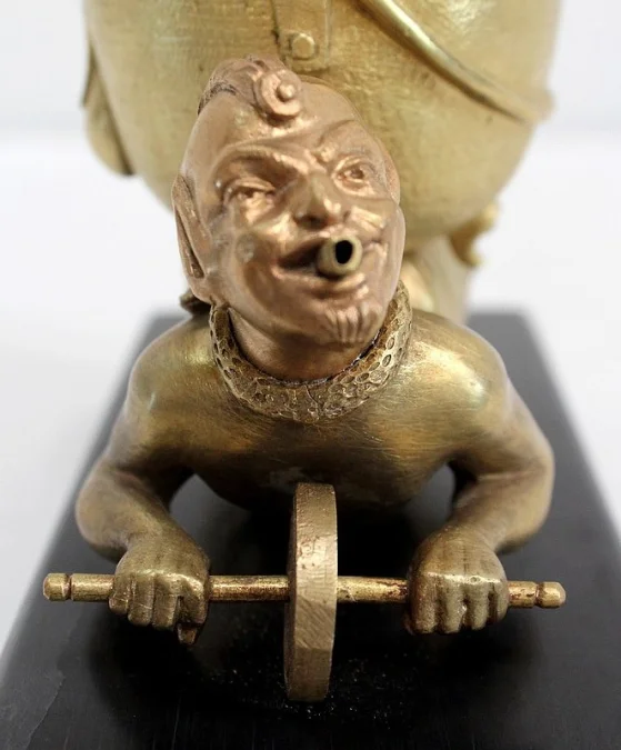 VERGOLDETE BRONZE GRUPPE