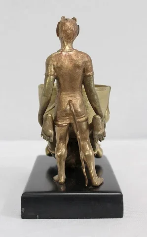 VERGULDE BRONZEN GROEP