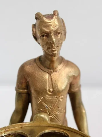 VERGULDE BRONZEN GROEP