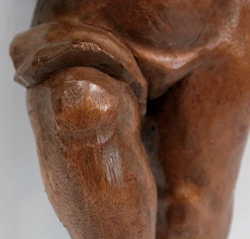 Ange en Bois Sculpté – Début XXe